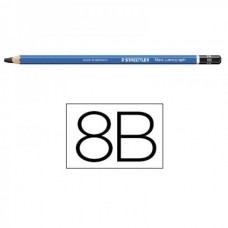 LÁPIS GRAFITE STAEDTLER MARS LUMOGRAPH 8B LÁPIS GRAFITE STAEDTLER MARS LUMOGRAPH 8B